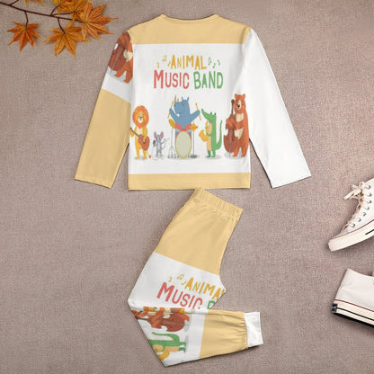 Long Sleeve Pajama Suit for Boy JTZ (All-Over Printing)