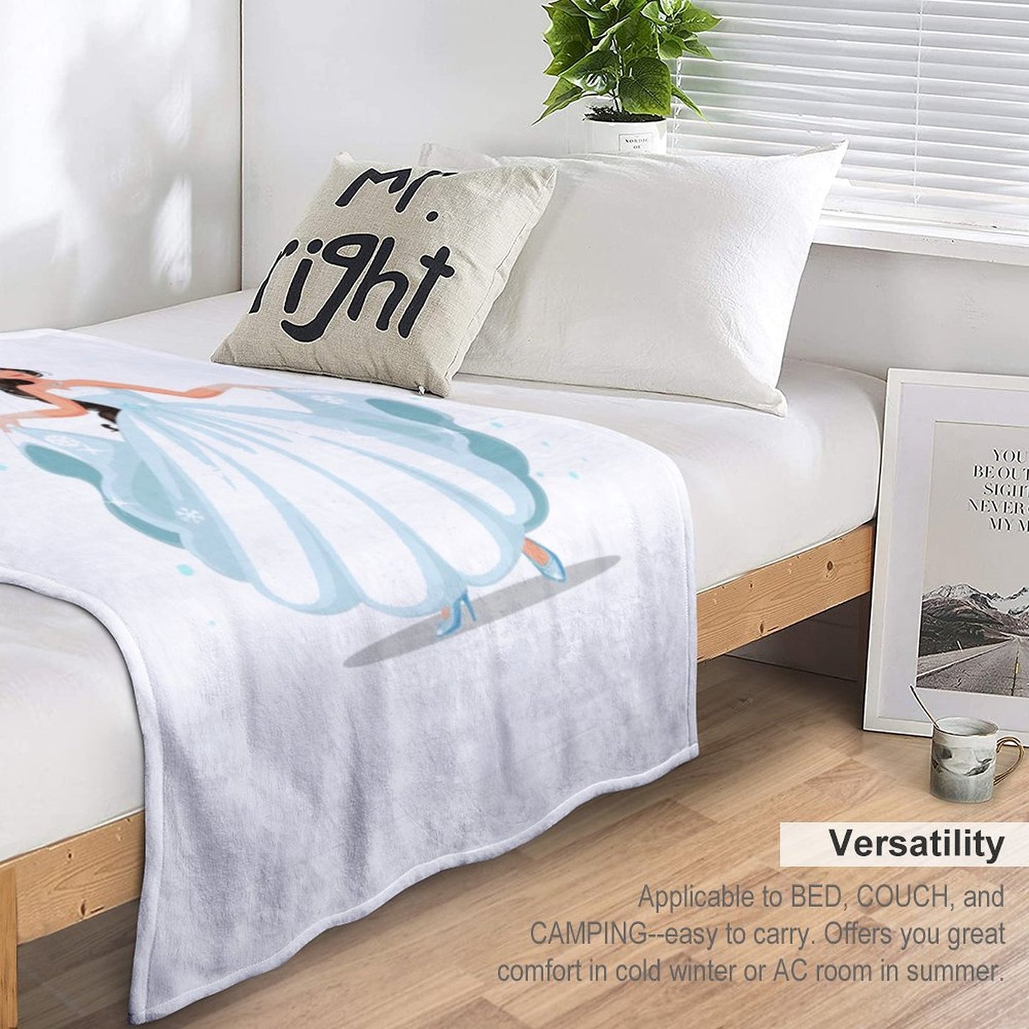 280gsm Flannel Blanket-60"x80" (Dual-sided Printing)
