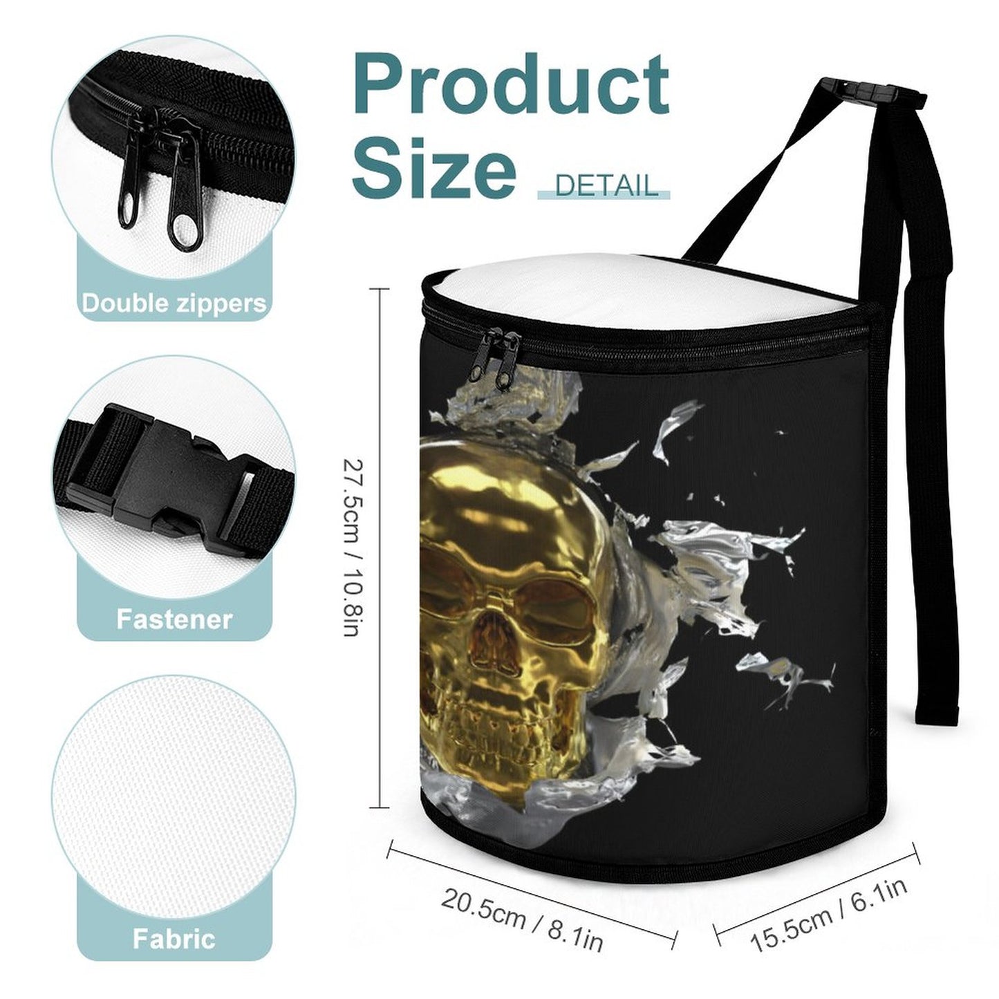 Collapsible Car Trash Bin