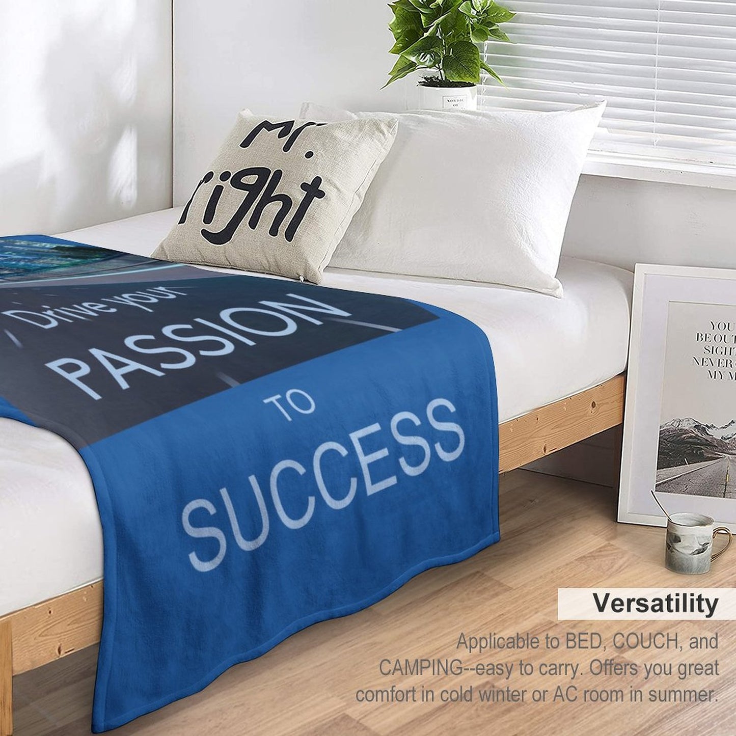 280gsm Flannel Blanket-40"x50" (Dual-sided Printing)