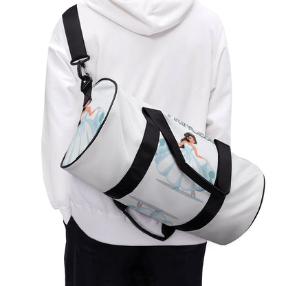 Cylindrical Gym Bag Q006
