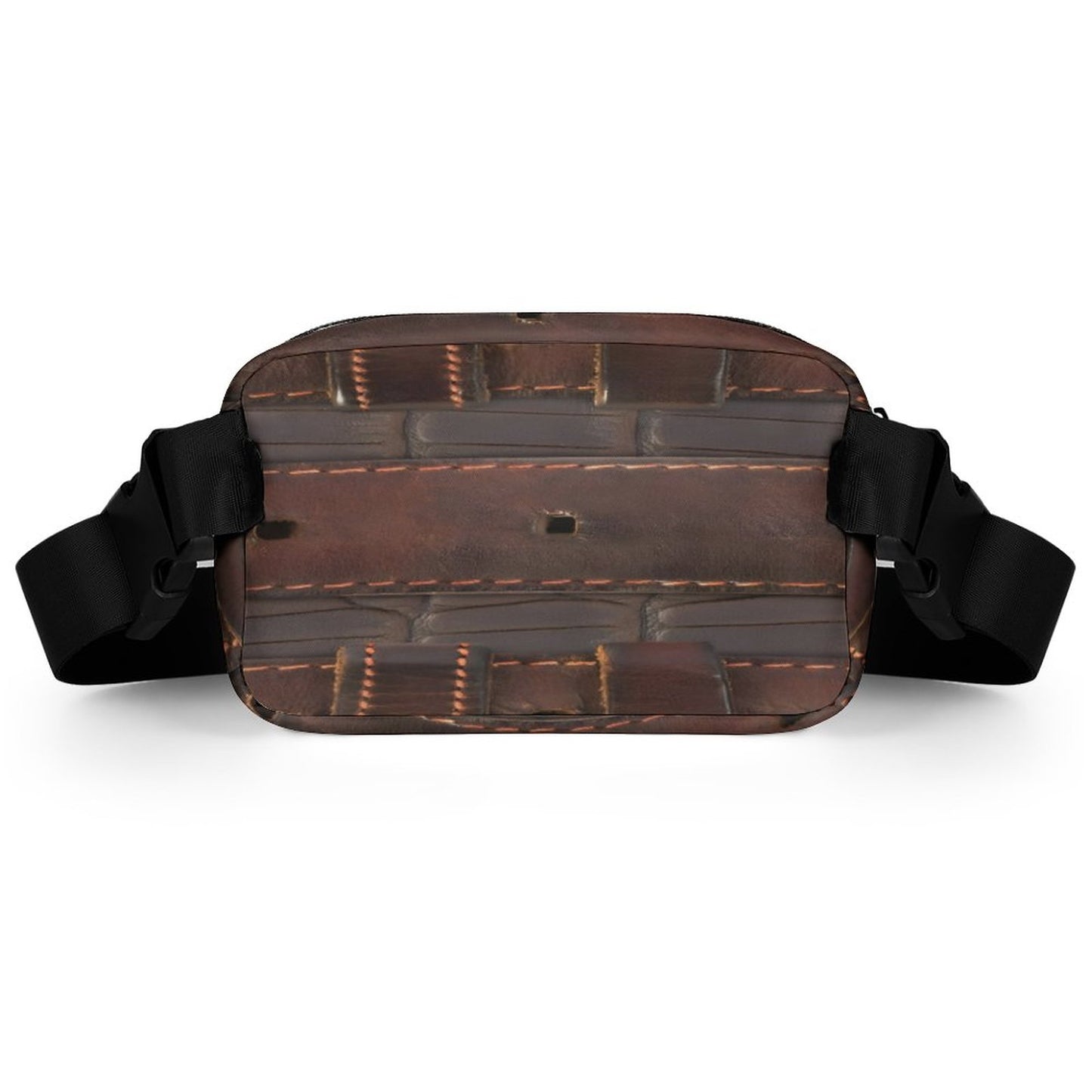 RUGGED LEATHER BUCKLE Print Bum Bag
