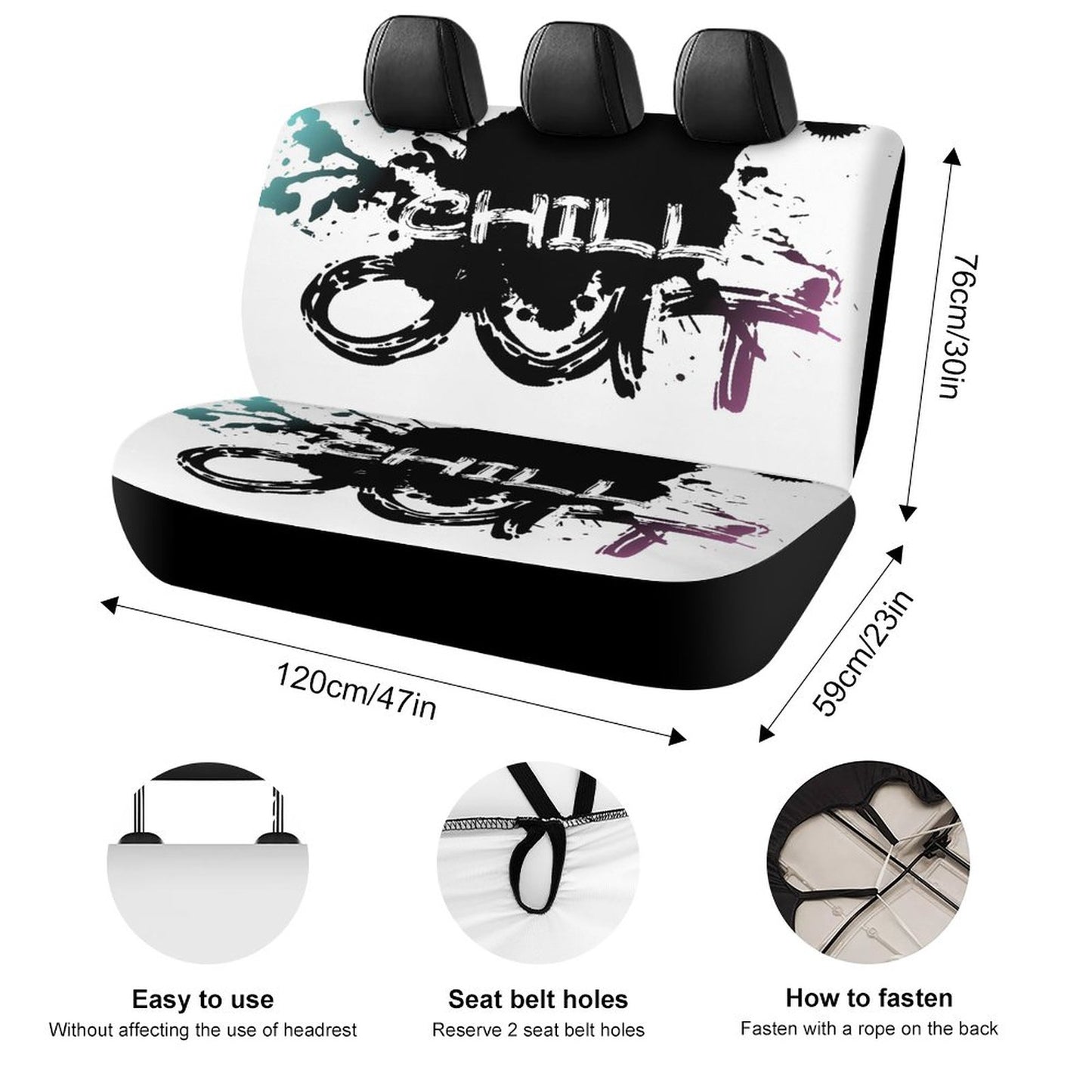 Back Seat Cover for Cars