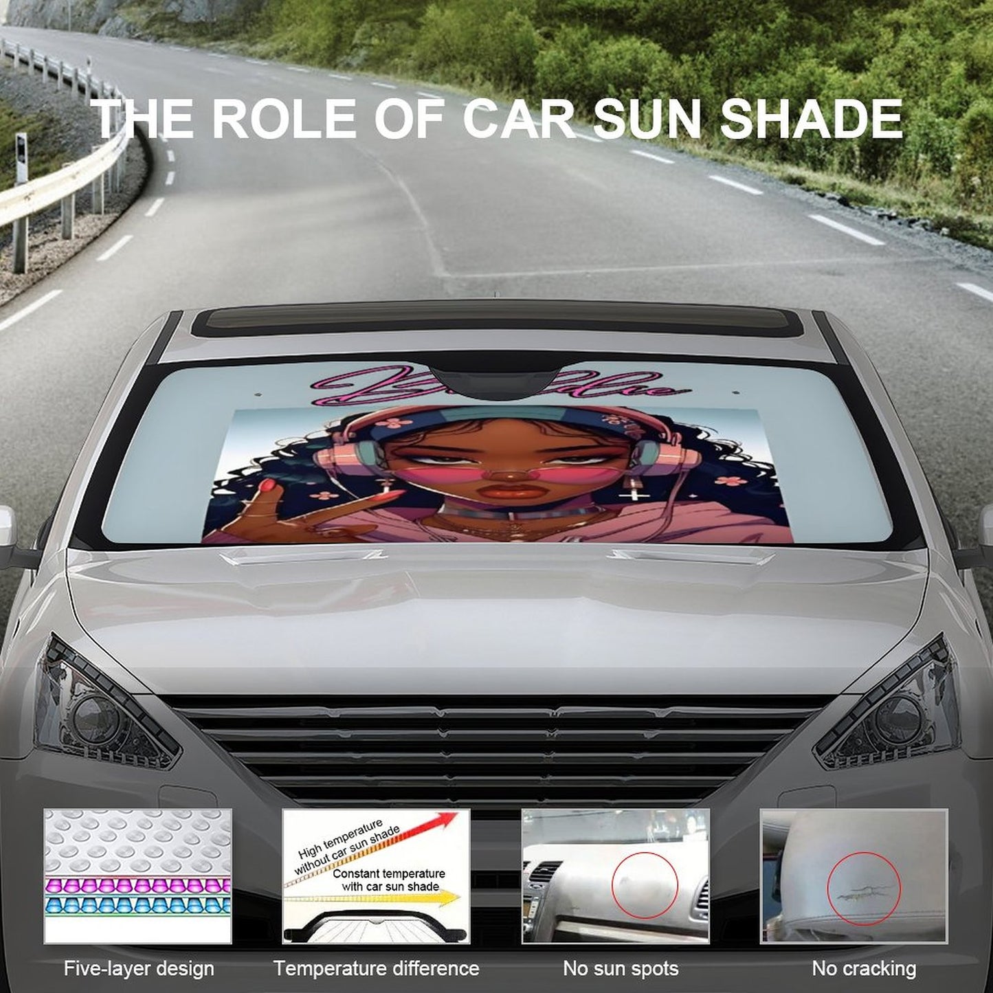 Car Cool with Sun Shades