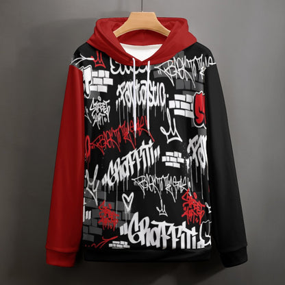 230gsm Men's Cool Hoodie with Double-layer Cap (All-Over Printing)