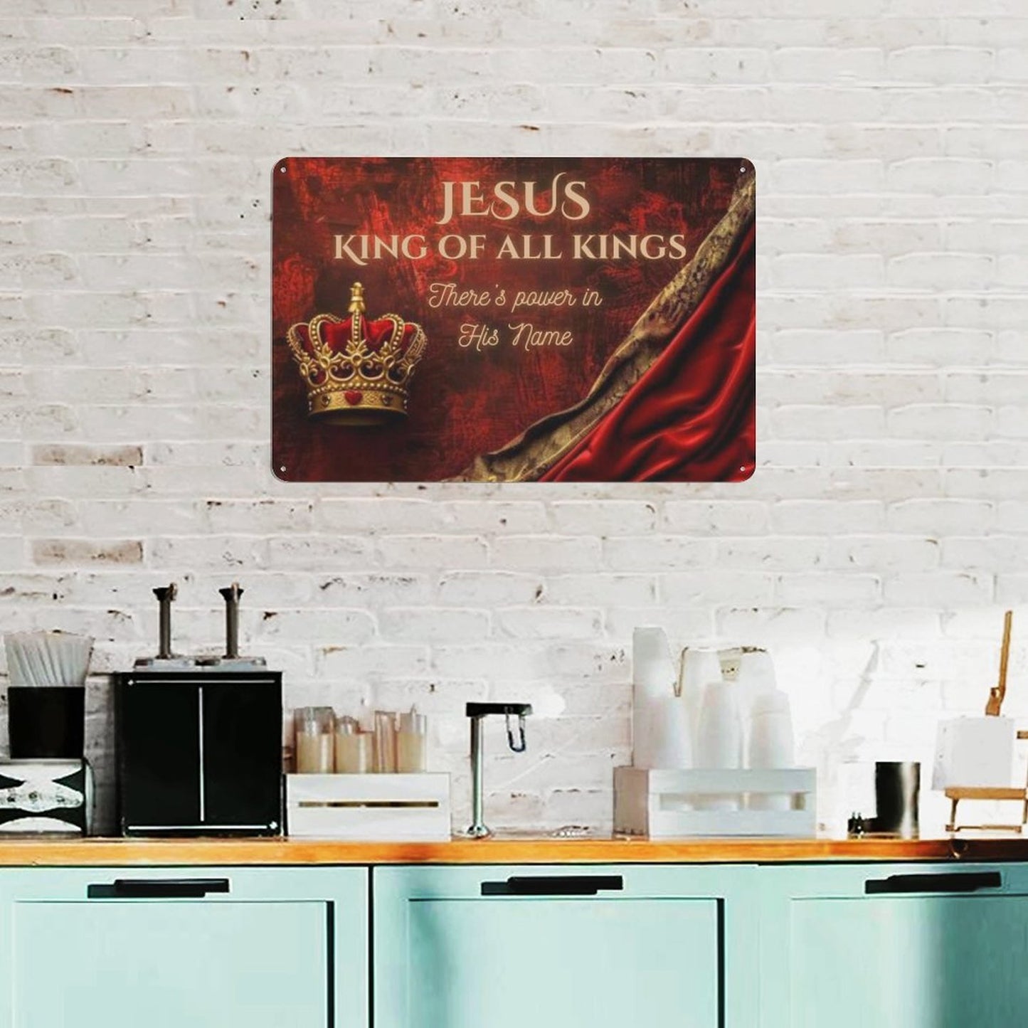 Horizontal Vintage Metal Sign-7.9"x11.8"/ 20x30cm
