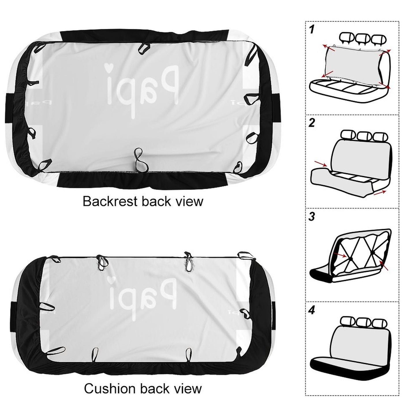 Back Seat Cover for Cars