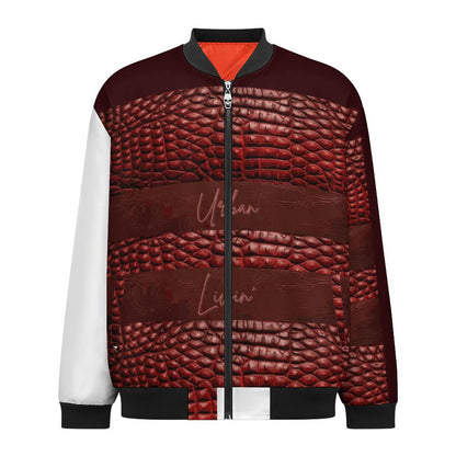 180gsm Zipper Bomber Jacket BMJ (All-Over Printing)