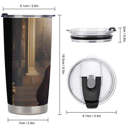 Car Travel Coffee Mug with Lid (All-Over Printing)