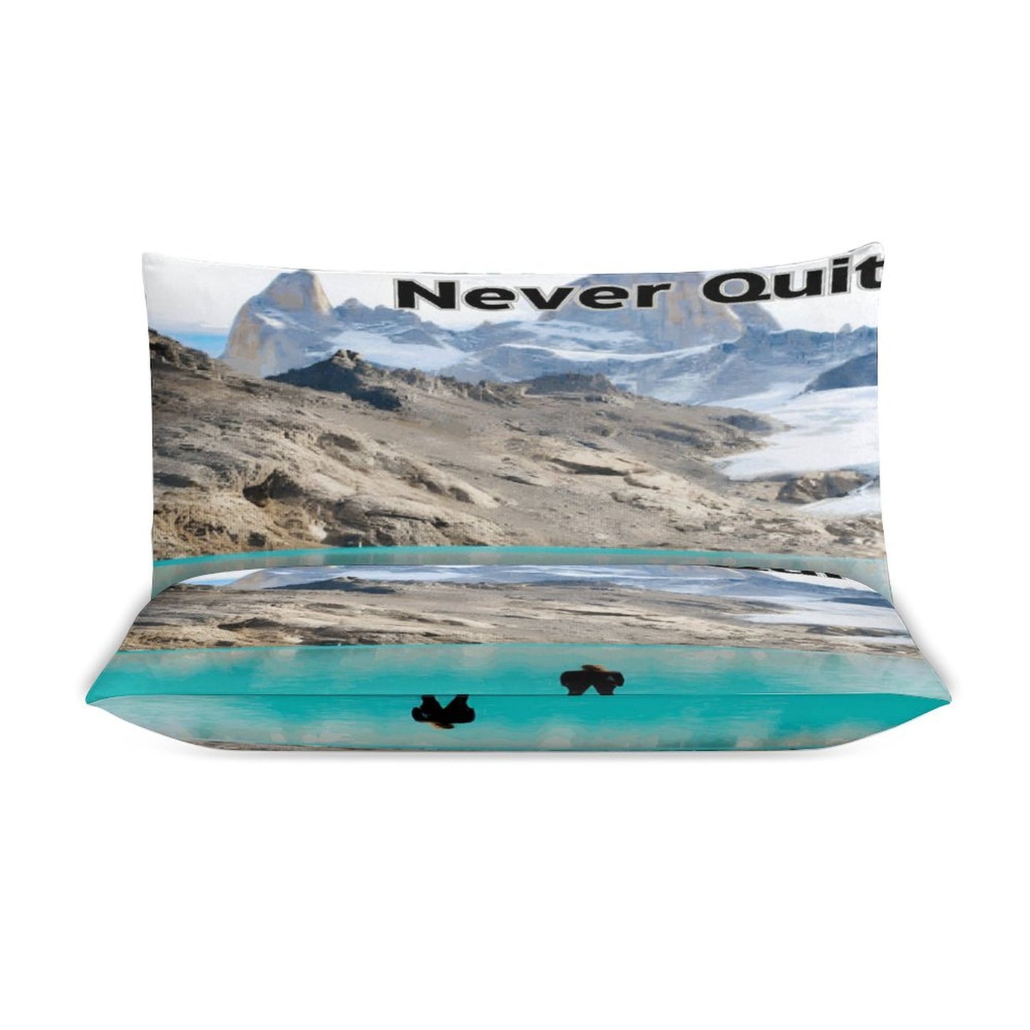 3-Piece Bedding Set-86"×70"/ 218×177cm (Dual-sidede Printing)