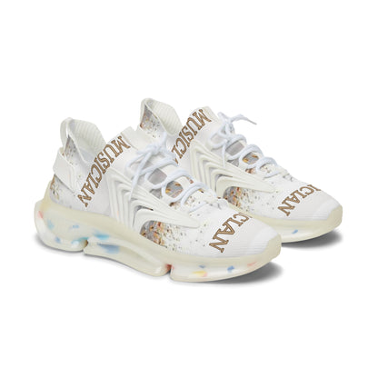 MUSICIAN In Gold Women's Mesh Sneakers