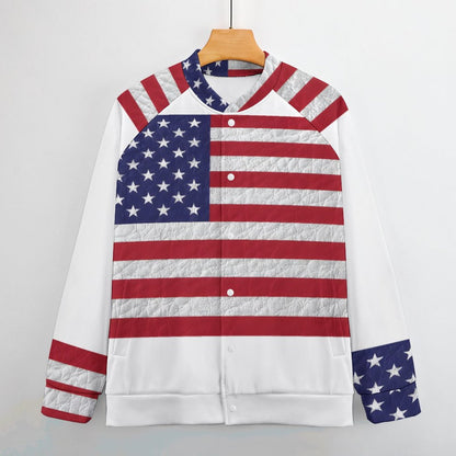 AMERICA Men's Baseball Jacket-2XS-6XL