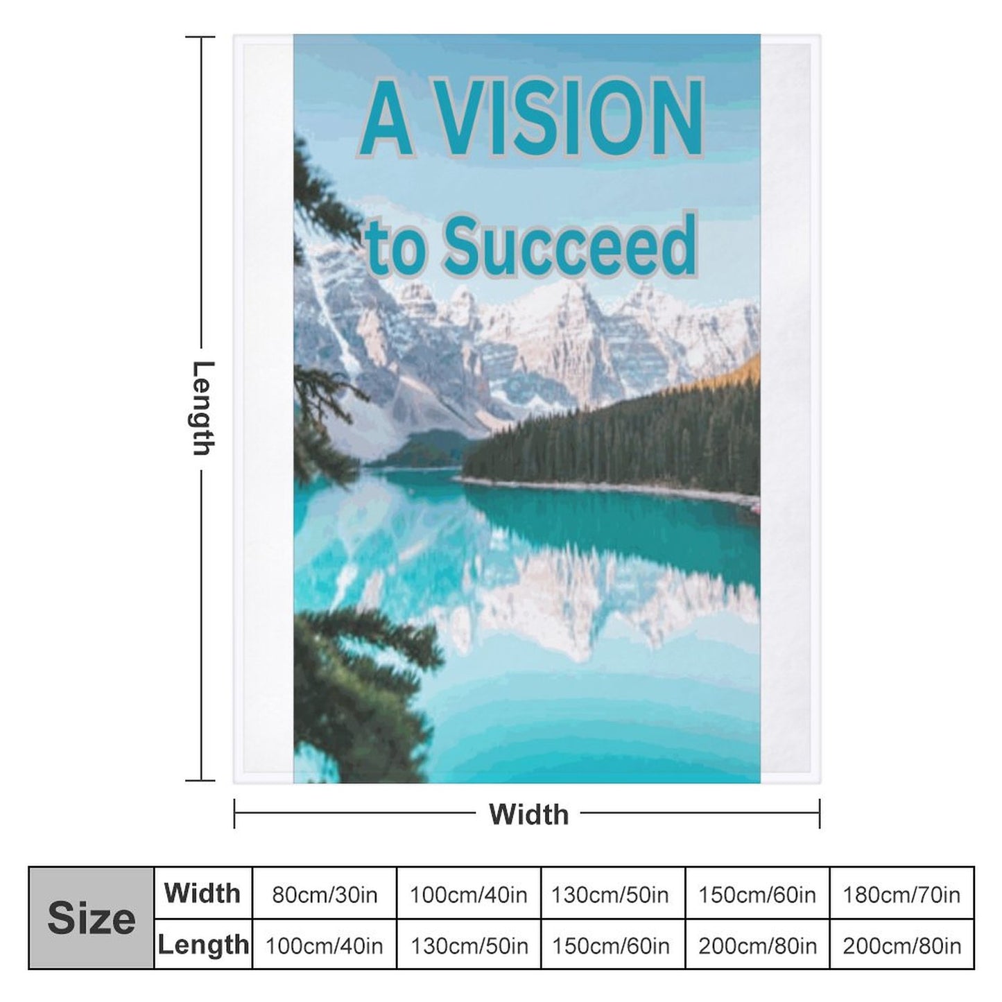 280gsm Flannel Blanket (One-sided Printing)