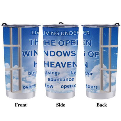 Car Travel Mug Set with Cleaning Kit (590ml/20oz)