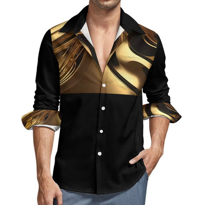 Men's Long Sleeve Shirt with Pocket LS (All-Over Printing)
