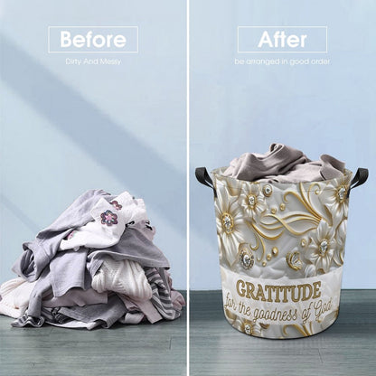 Oxford Collapsible Laundry Basket