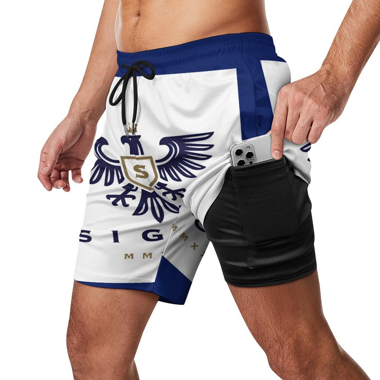 Men's Beach Shorts with 4 Pockets