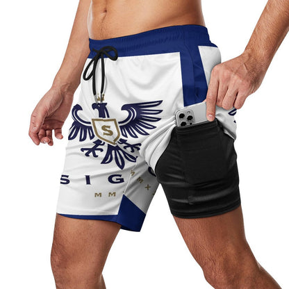 Men's Beach Shorts with 4 Pockets