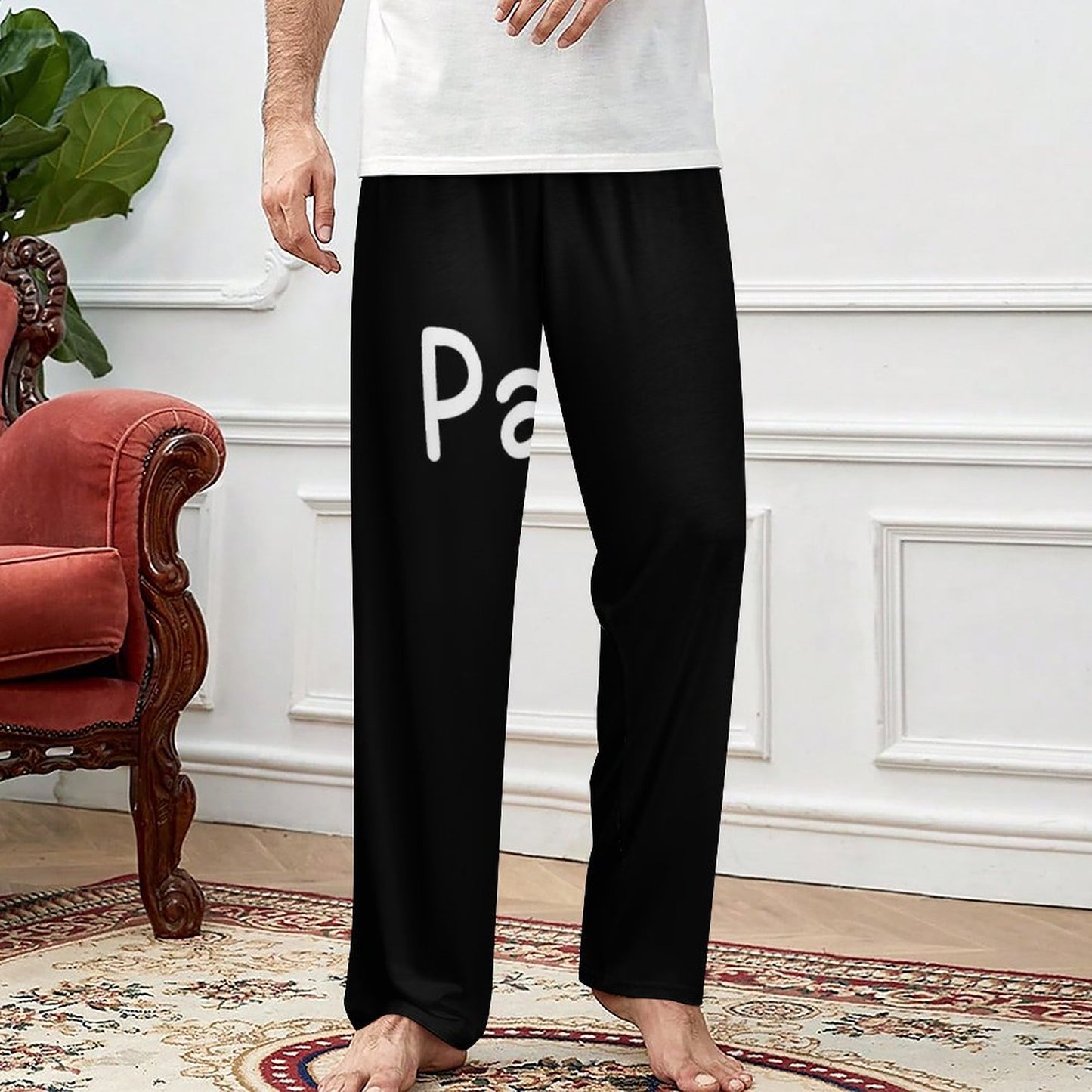 Men's Home Pajamas Pants EEP (All-Over Printing)
