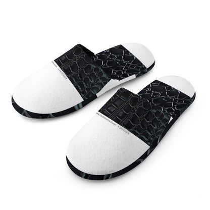 Flannel Men's Cotton Slippers
