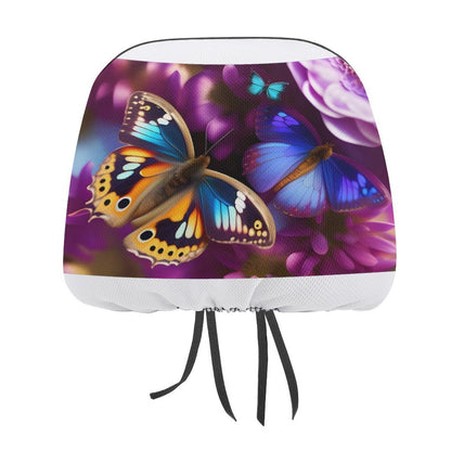 Custom Car Headrest Covers