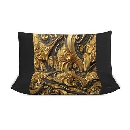 3-Piece Bedding Set-90"x90"/ 229x229cm (Dual-sided Printing)