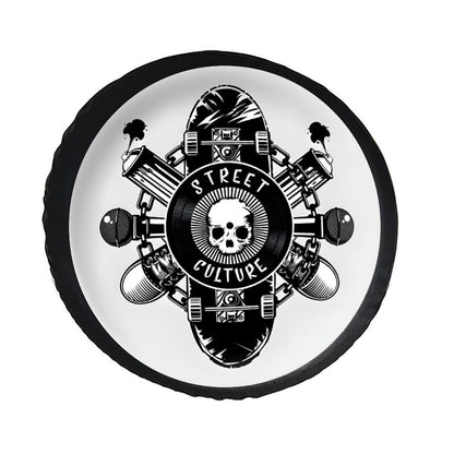 Leather Tire Cover(One-sided Printing)