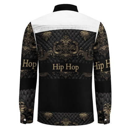 Men's Long Sleeve Shirt with Pocket LS (All-Over Printing)