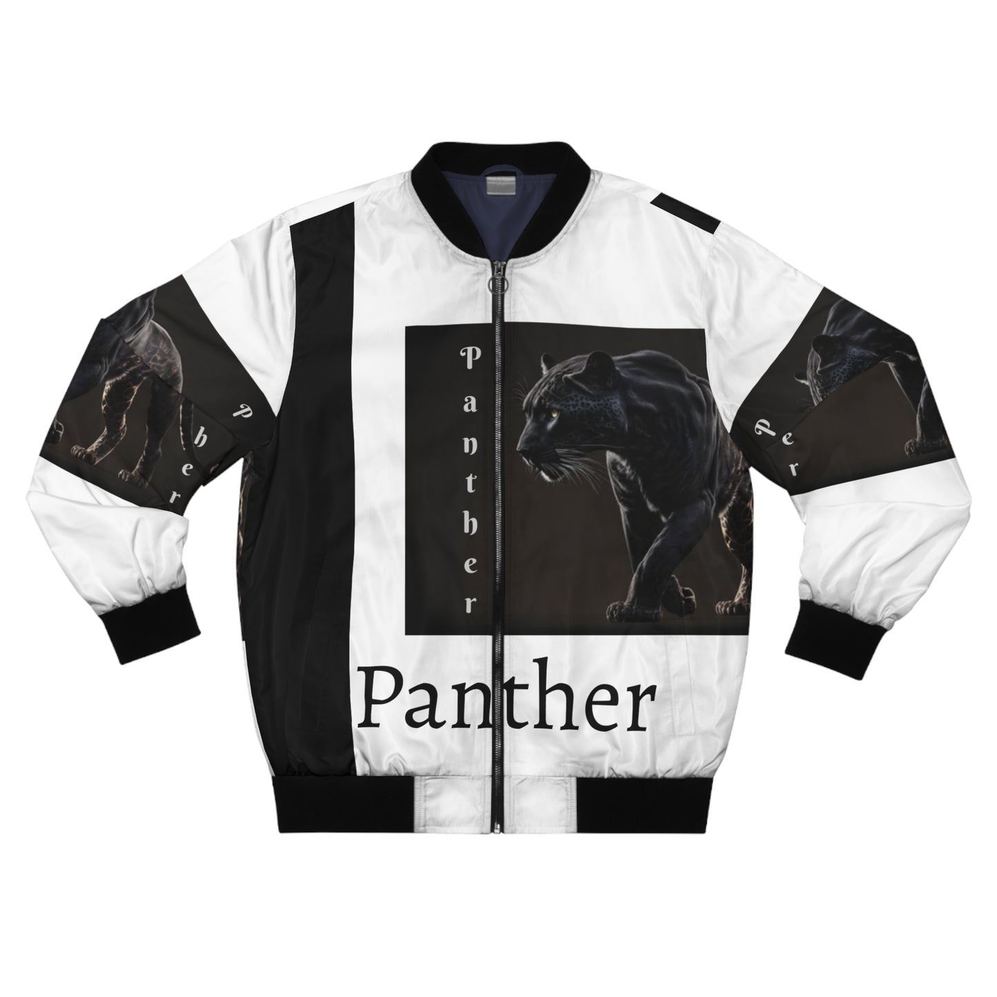 PANTHER Men's/Unisex Bomber Jacket-XS-5XL