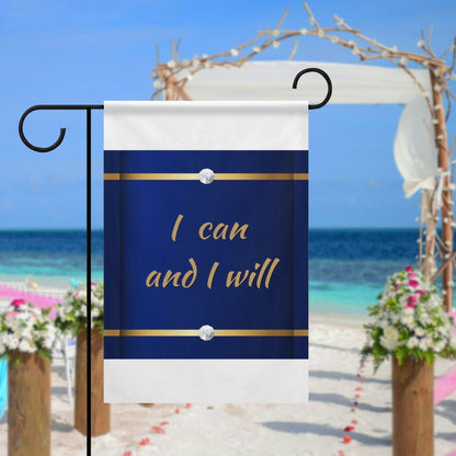 Garden Flag (2 Pics on 2 Sides)-12"x18"