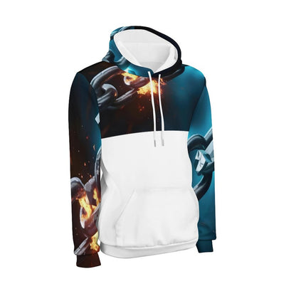 250gsm Imitation Cotton Hoodie & Joggers Set 4T03 (All-Over Printing)