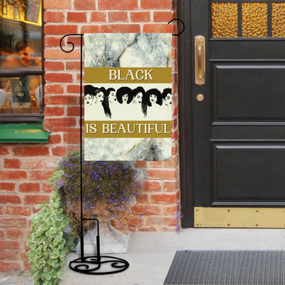Personalized Flax Garden Flag (Identical Dual-sided Printing)