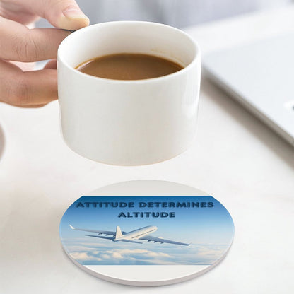 Round Ceramic Coaster