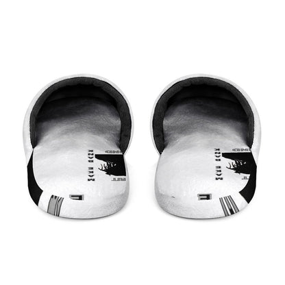 Flannel Men's Cotton Slippers