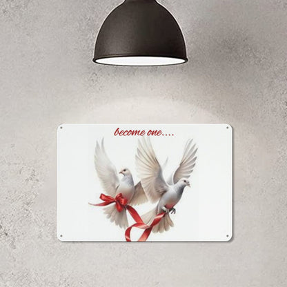 Horizontal Vintage Metal Sign-7.9"x11.8"/ 20x30cm
