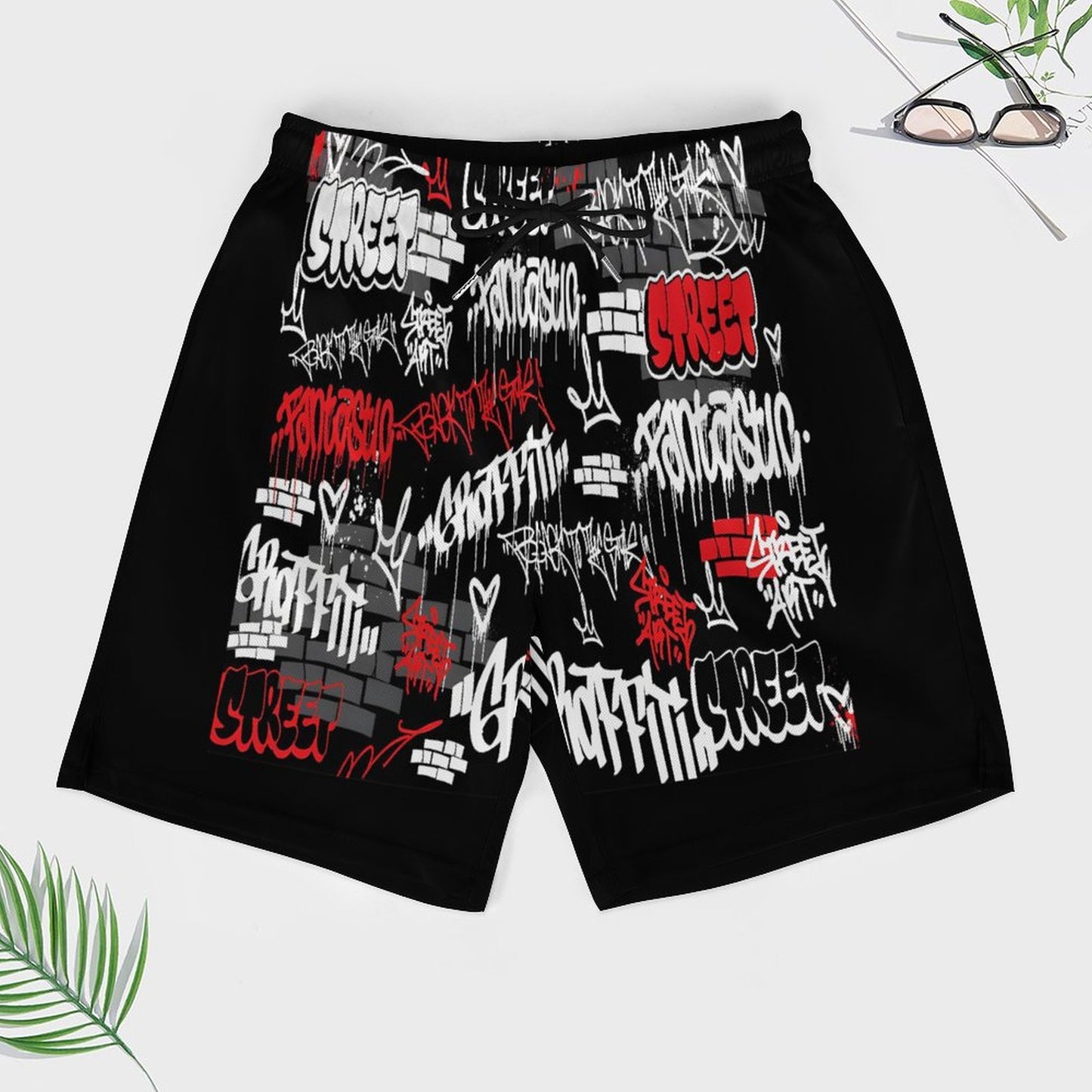 Men's Beach Shorts with 4 Pockets