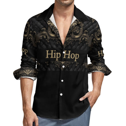 Men's Long Sleeve Shirt with Pocket LS (All-Over Printing)