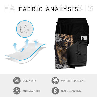 Men's Beach Shorts with 4 Pockets