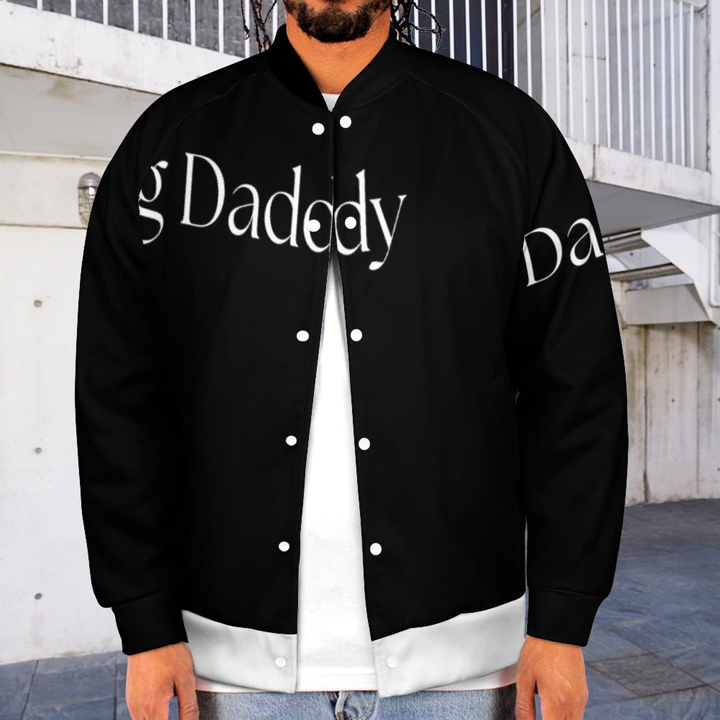 Men's Baseball Jacket (All-Over Printing)