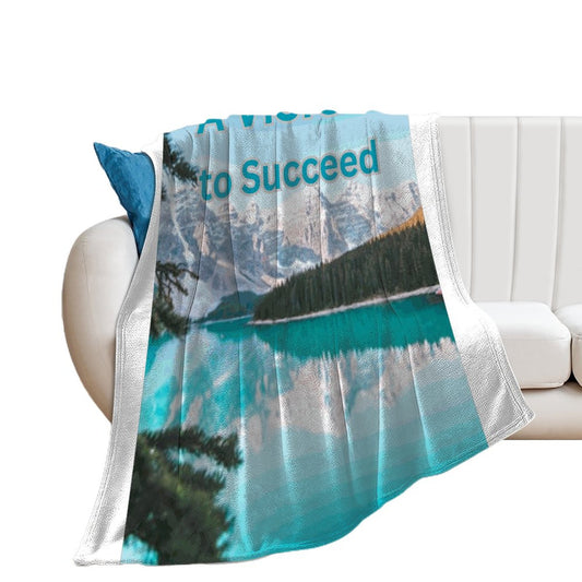 250gsm Flannel Throw Blanket-60"x80"