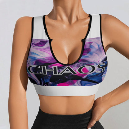 CHAOS Yoga Tank Top (white)-SMALL-2XL
