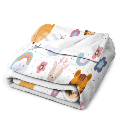 250gsm Flannel Throw Blanket-60"x80"