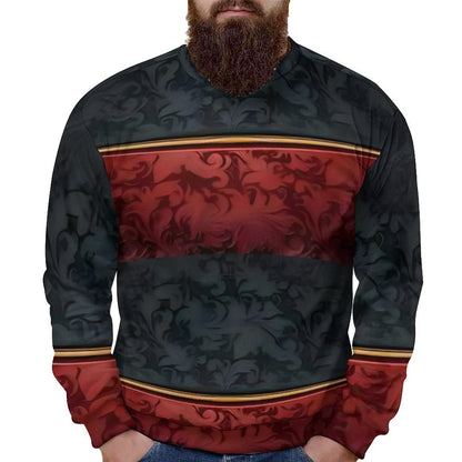 250gsm Round Neck Men's Sweatshirt 4T35 (All-Over Printing)