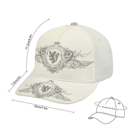 Bent Fitted Cap (All-Over Printing)