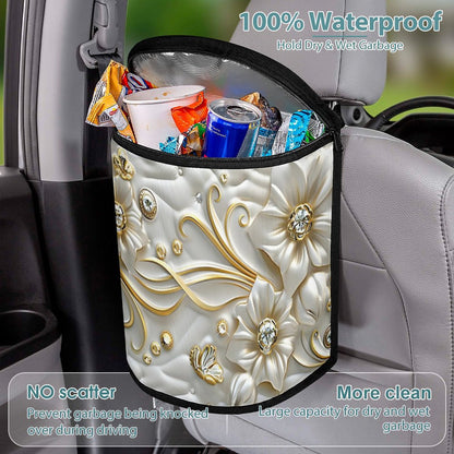 Collapsible Car Trash Bin