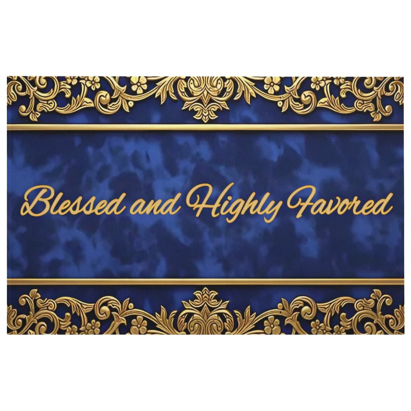 Crystal Velvet Bedroom Floor Mat