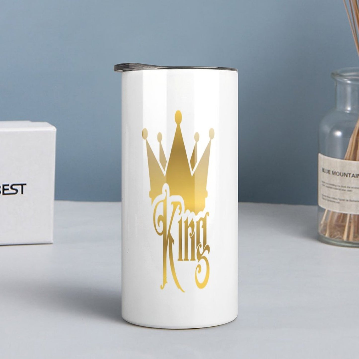 Insulated Drinking Cups with Lids