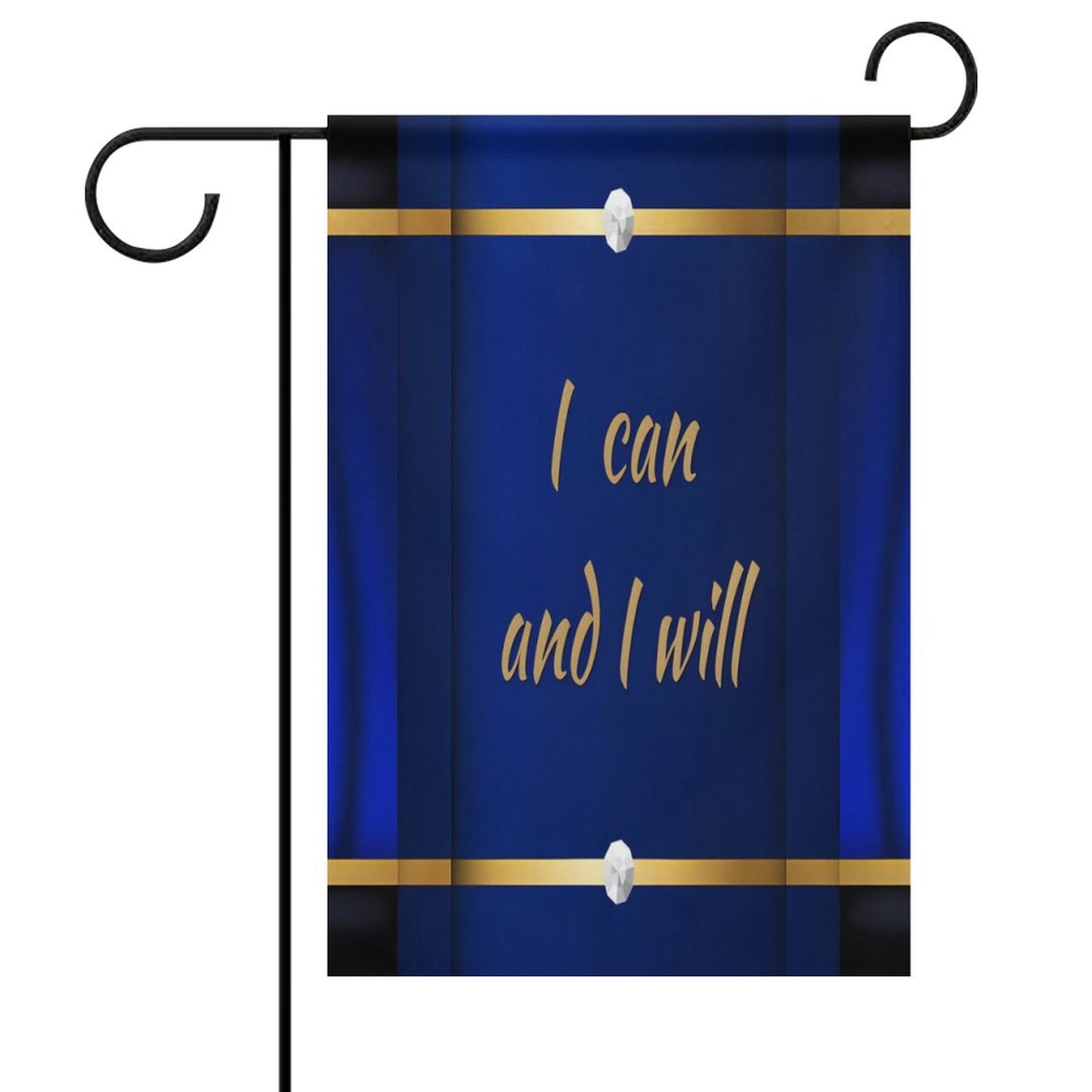 Garden Flag (2 Pics on 2 Sides)-12"x18"