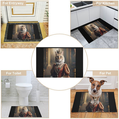 Crystal Velvet Bedroom Floor Mat