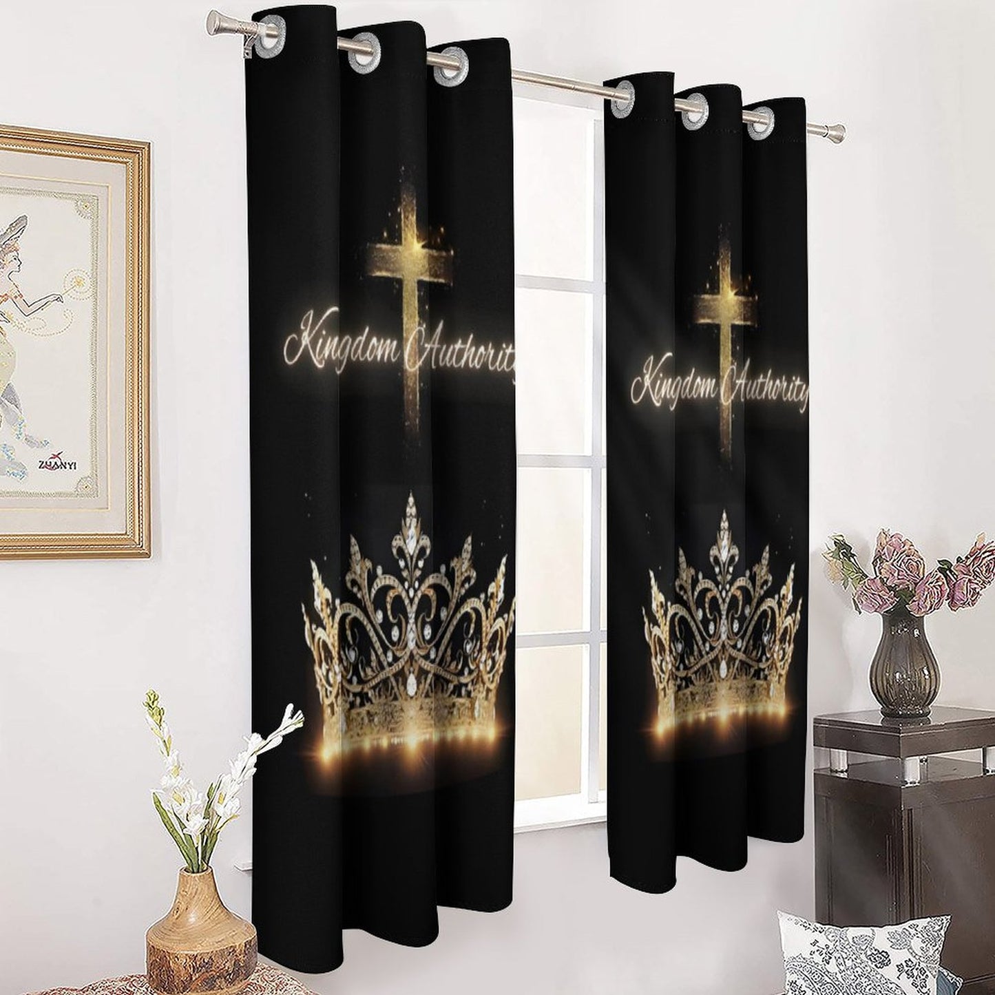 Grommet Curtain-52"x72"/ 132x183cm